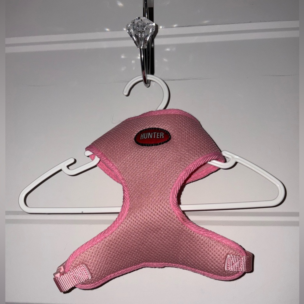 Hunter 3 in 1 Blush Pink Dog Harness Medium Size - Picture 9 of 13